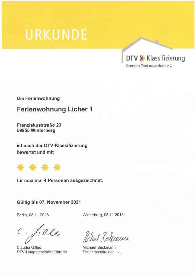 Ferienwohnungen Licher Winterberg Bagian luar foto